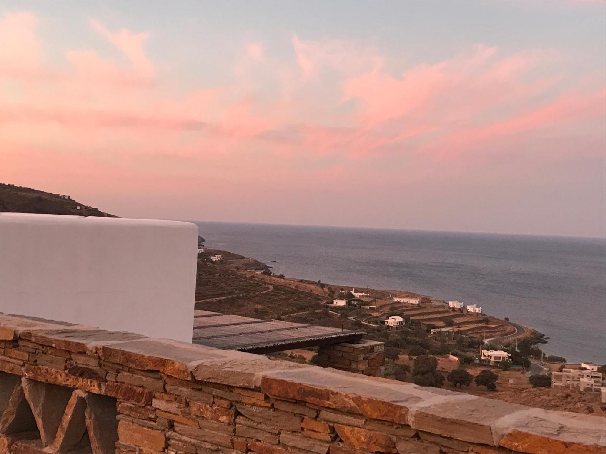 Luxury Cycladic Villa-Enjoy Infinity Pool Sunsets Koundouros Exterior photo