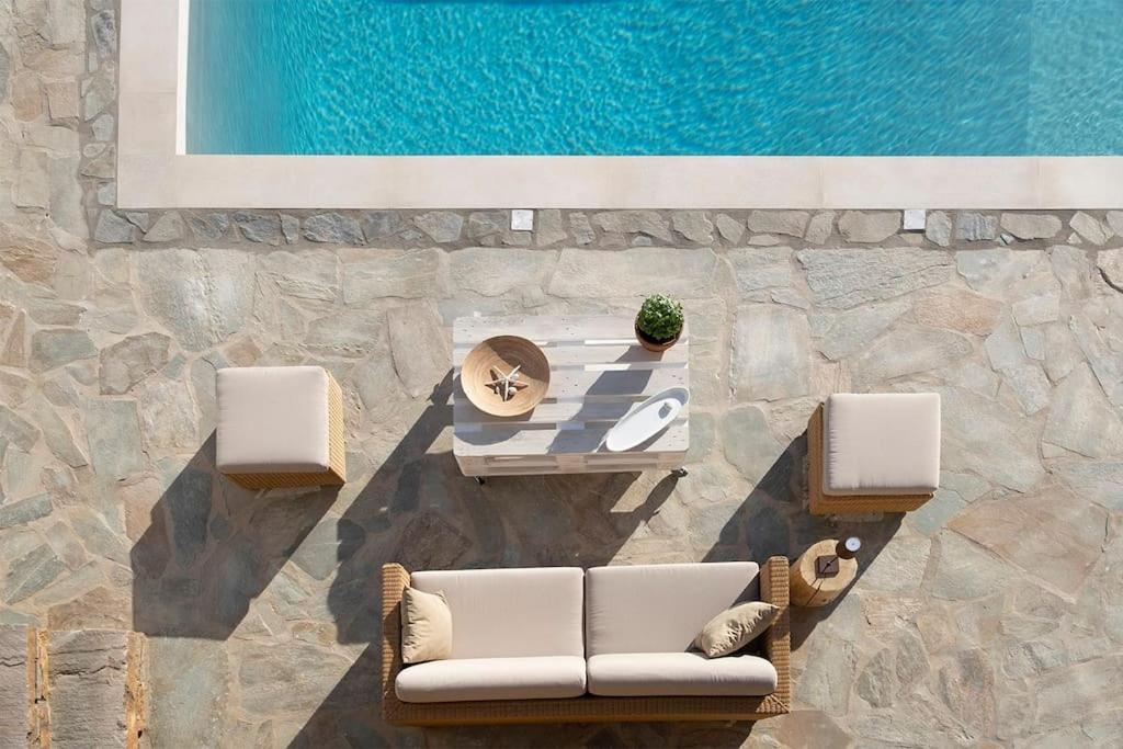 Luxury Cycladic Villa-Enjoy Infinity Pool Sunsets Koundouros Exterior photo