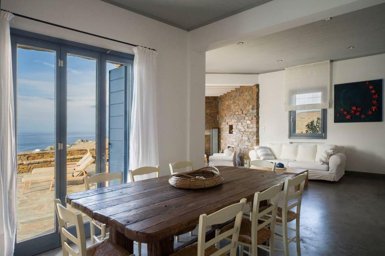 Luxury Cycladic Villa-Enjoy Infinity Pool Sunsets Koundouros Exterior photo