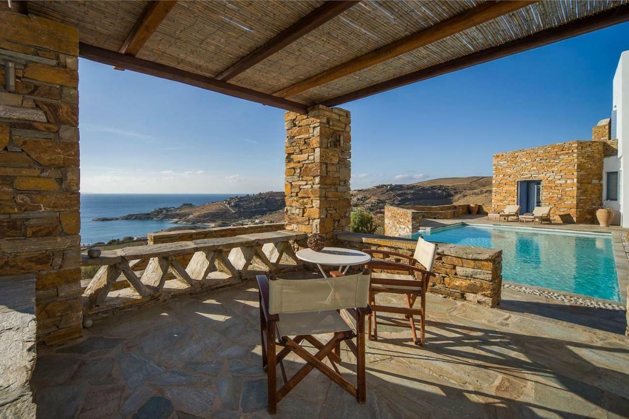 Luxury Cycladic Villa-Enjoy Infinity Pool Sunsets Koundouros Exterior photo