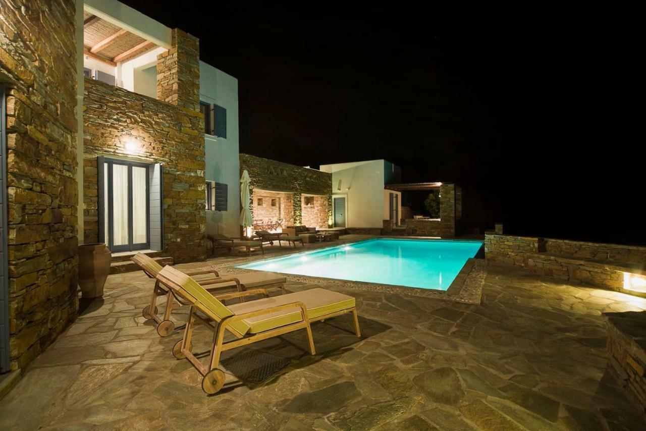Luxury Cycladic Villa-Enjoy Infinity Pool Sunsets Koundouros Exterior photo