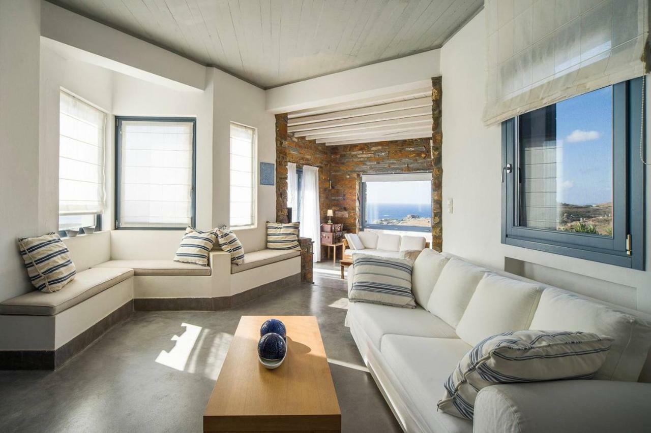 Luxury Cycladic Villa-Enjoy Infinity Pool Sunsets Koundouros Exterior photo